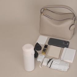 Double zip bag storage video mobile