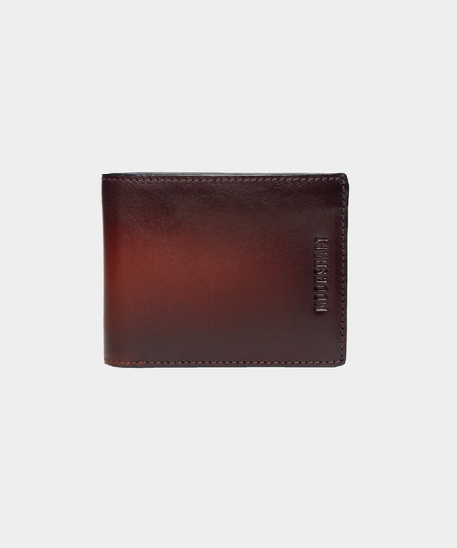 Moonshaft Coin Purse Bifold in Maroon